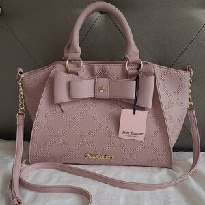 Juicy Couture Blush Pink Bag with Bow Detail